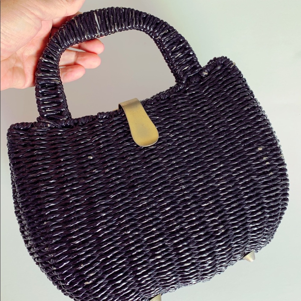Vintage Magid basket weave bag